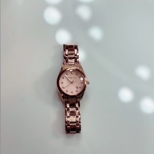 Diamond Rose Gold Michael Kors Watch!